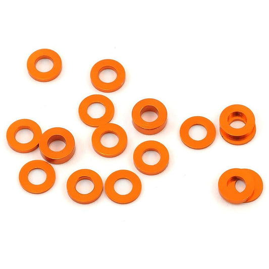 175RC XRAY XB2/XT2 Machined Hub Spacers (Orange) (16)