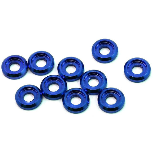 175RC Aluminum Button Head Screw High Load Spacer (Blue) (10)