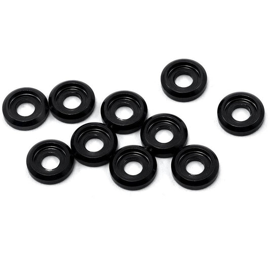 175RC Aluminum Button Head Screw High Load Spacer (Black) (10)