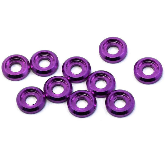 175RC Aluminum Button Head Screw High Load Spacer (Purple) (10)