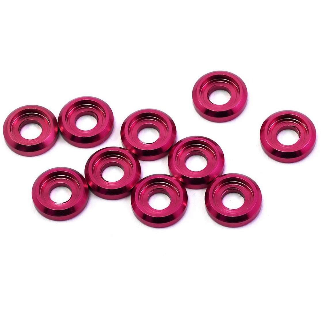 175RC Aluminum Button Head Screw High Load Spacer (Pink) (10)