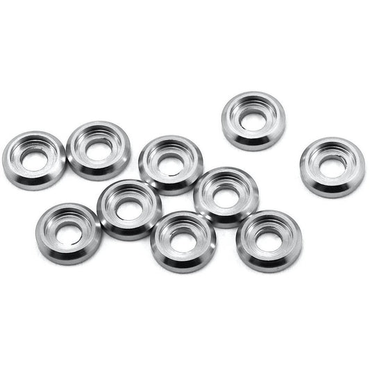 175RC Aluminum Button Head Screw High Load Spacer (Silver)(10)