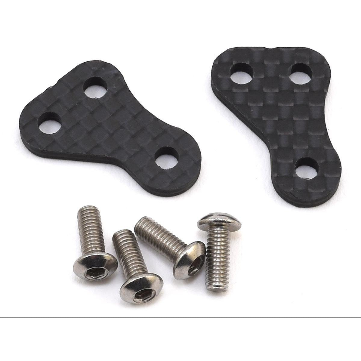 175RC +1.5 Carbon Fiber B6.1/B6.1D Steering Block Arm (2)