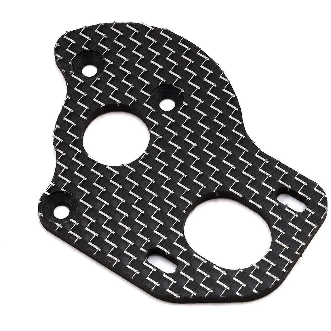 175RC B6.1/B6.1D Carbon Fiber Motor Plate (Silver)