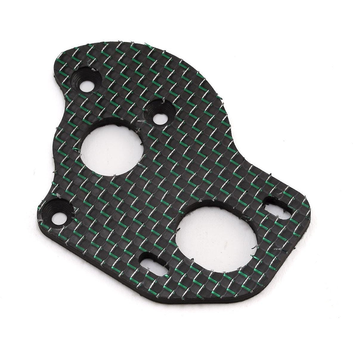 175RC B6.1/B6.1D Carbon Fiber Motor Plate (Green)