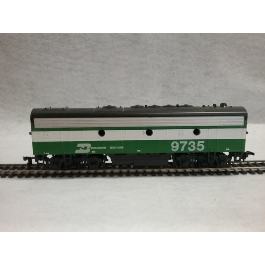 HO Scale Athearn F7B Burlington Northern #9735 Unpowered - Swasey's Hardware & Hobbies