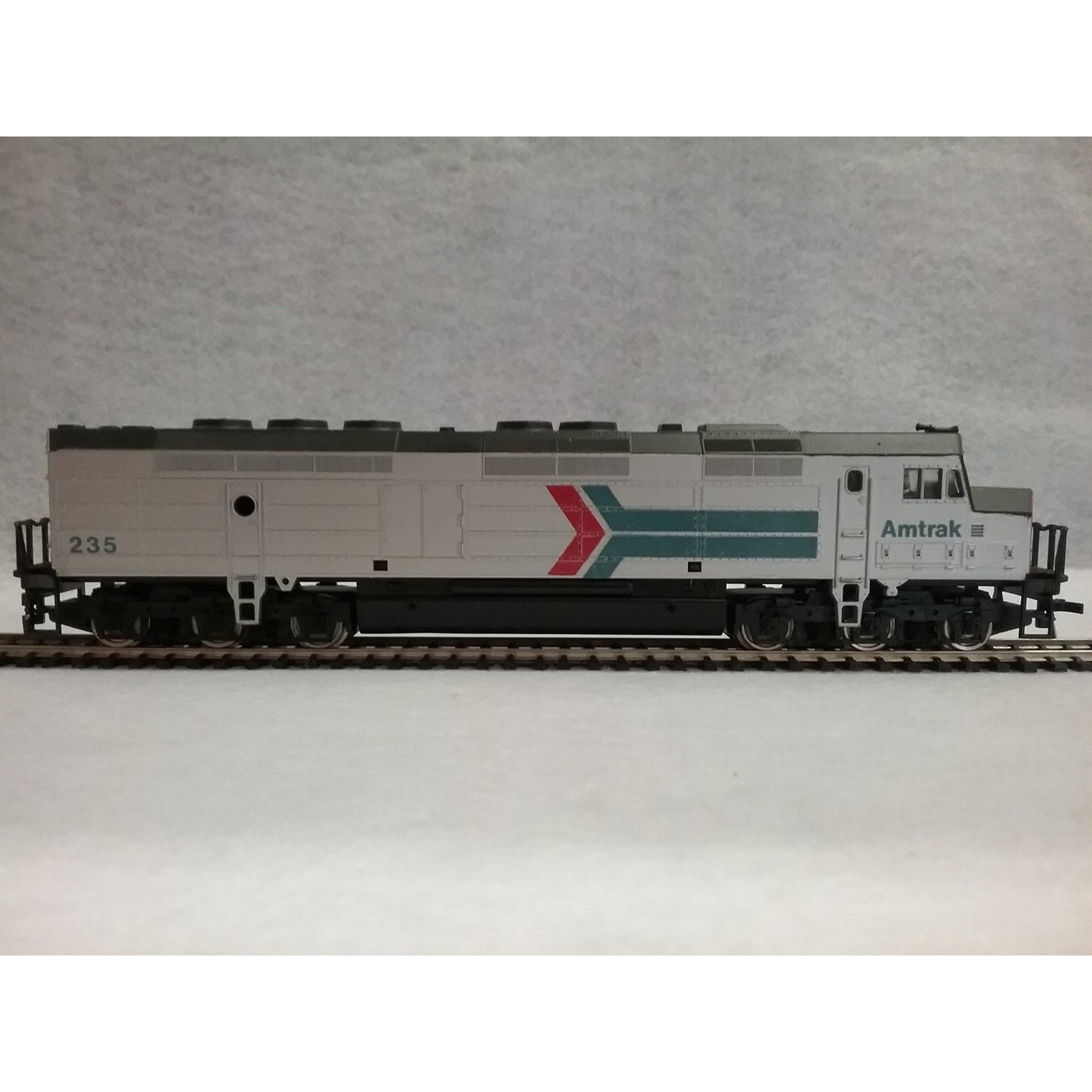 HO Scale AHM FP45 Amtrack Locomotive #235 - Swasey's Hardware & Hobbies