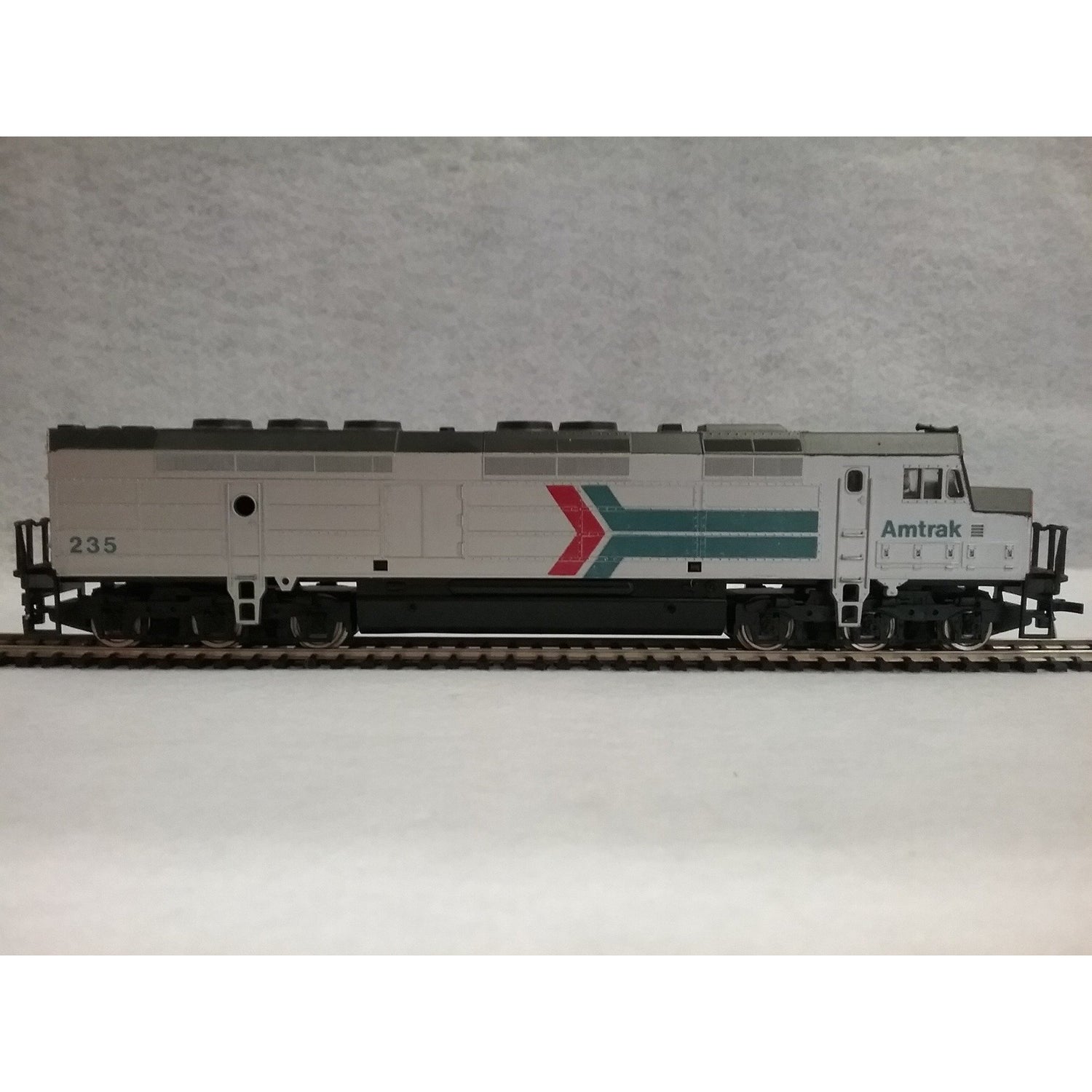 HO Scale AHM FP45 Amtrack Locomotive #235 - Swasey's Hardware & Hobbies