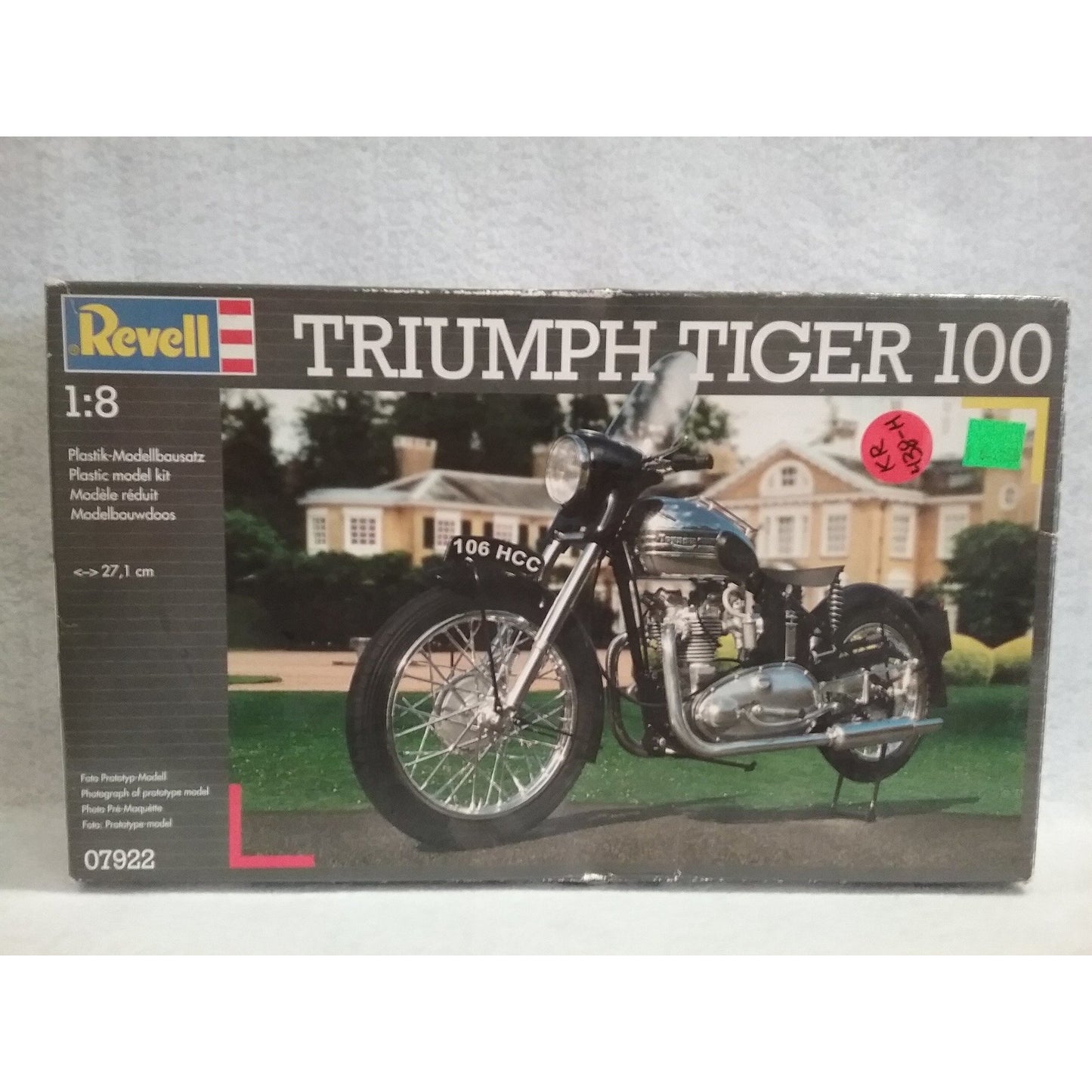 1/8 Scale Revell Triumph Tiger 100 - Swasey's Hardware & Hobbies