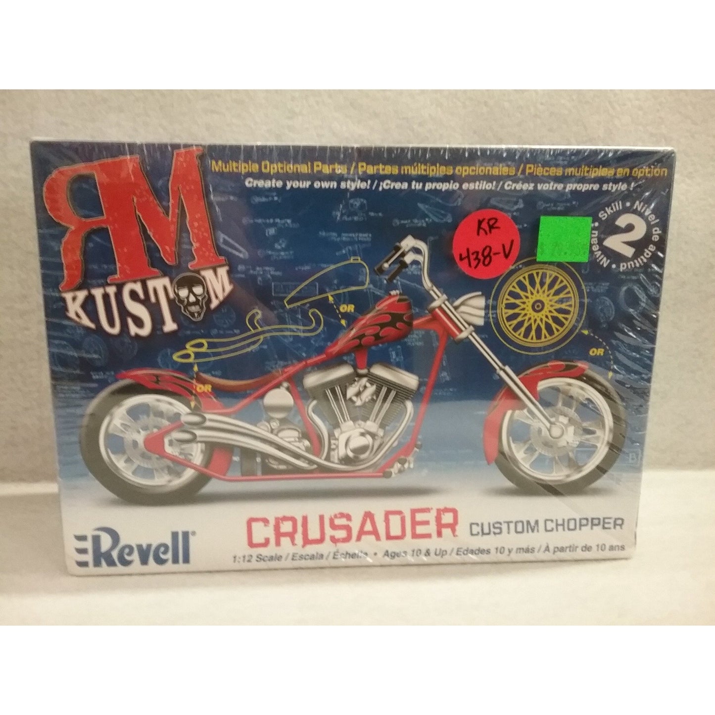 1/12 Scale Revell Crusader Custom Chopper - Swasey's Hardware & Hobbies