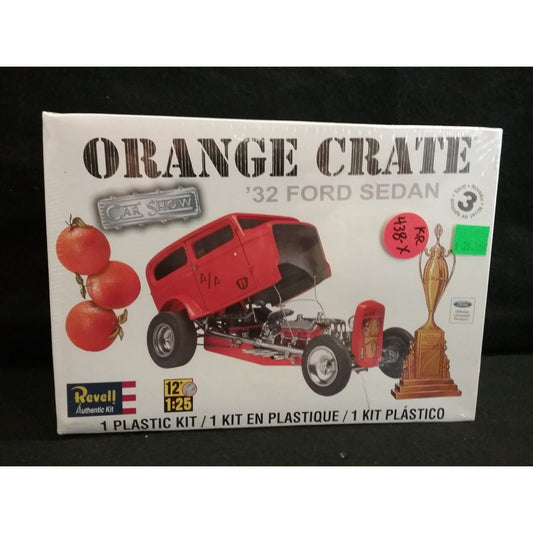 1/25 Scale Revell '32 Ford Sedan  "Orange Crate" - Swasey's Hardware & Hobbies