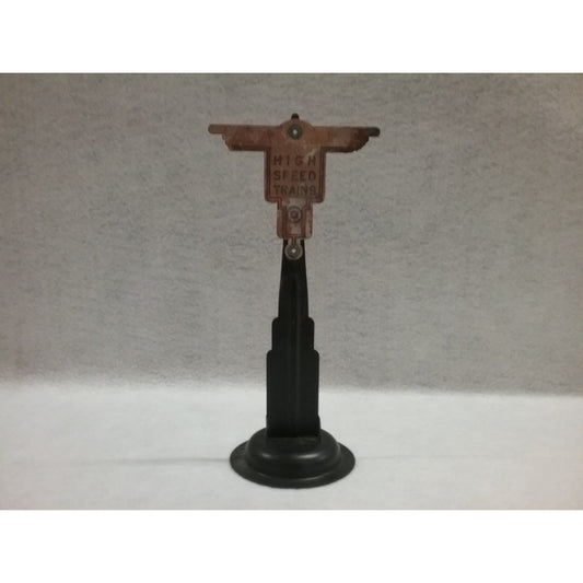 O Gauge Marx Metal Train Sign