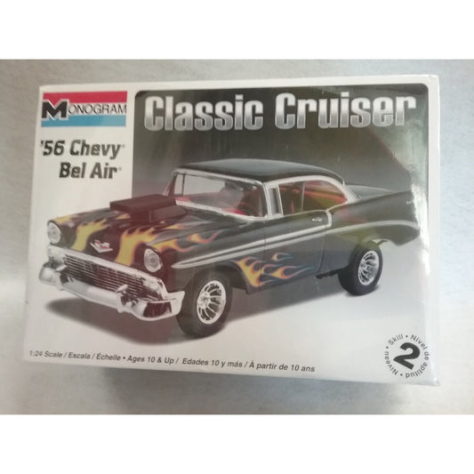 1/24 Scale Monogram '56 Chevy Bel Air Classic Cruiser