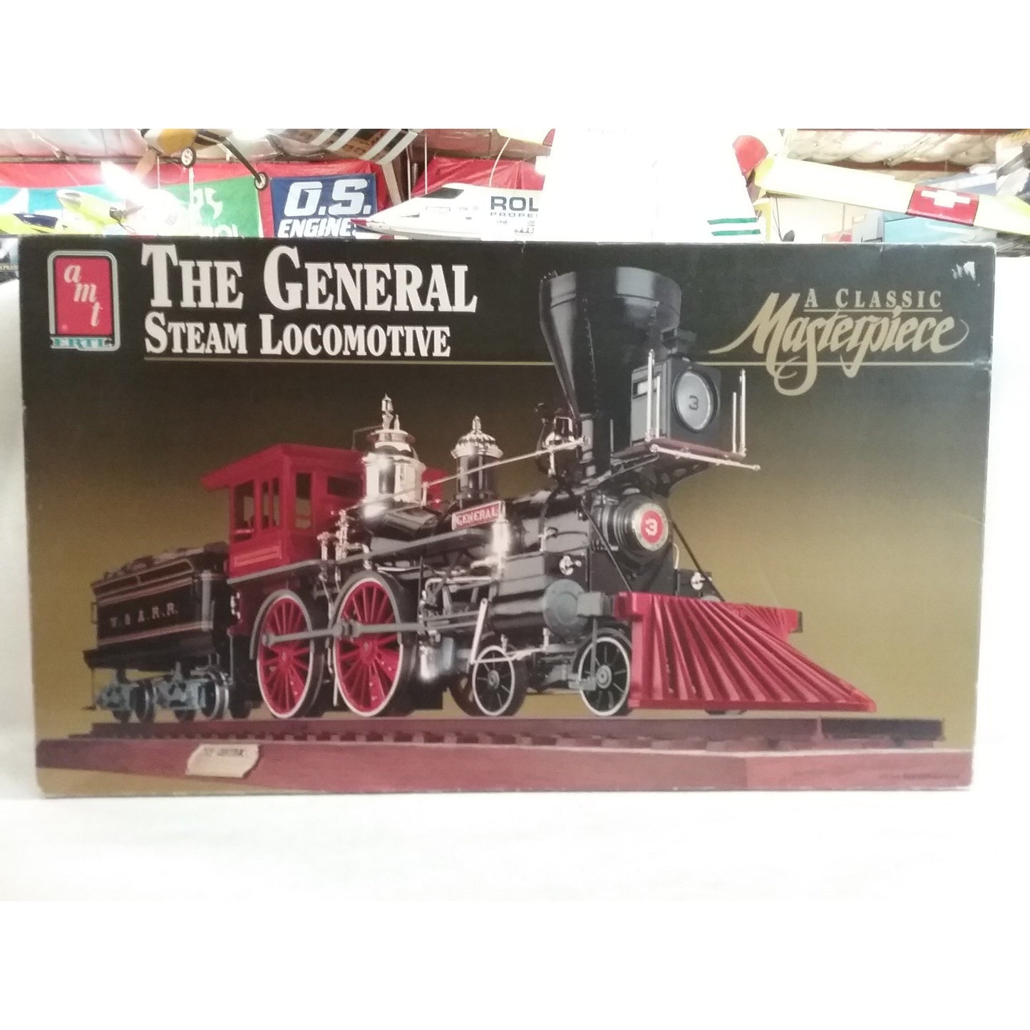 1/25 Scale AMT ERTL The General Steam Locomotive