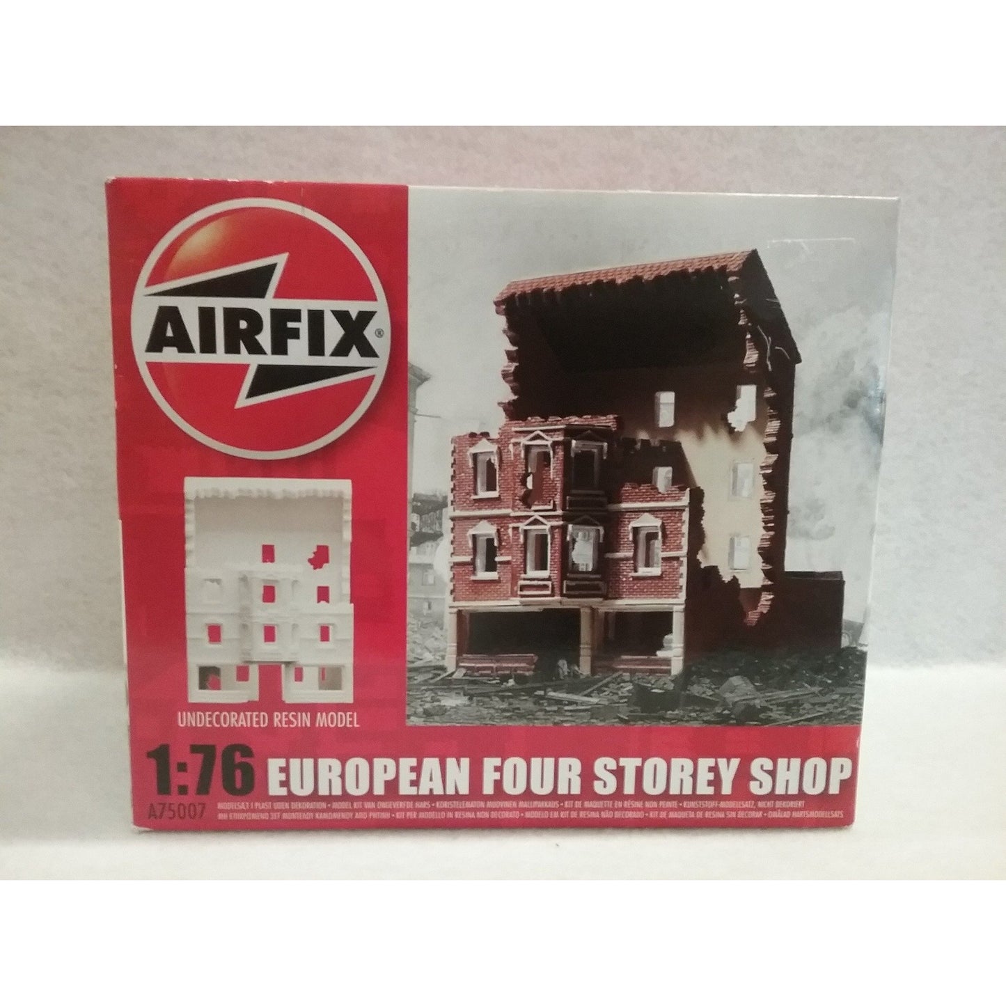 1/76 Scale Airfix A75007  European Four Storey Shop