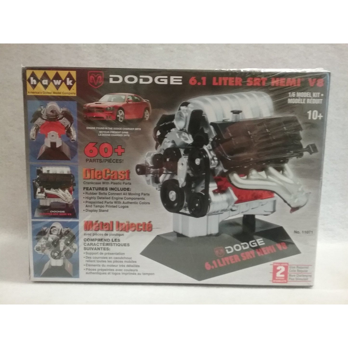 1/6 Scale Hawk Dodge 6.1 Liter SRT Hemi V8