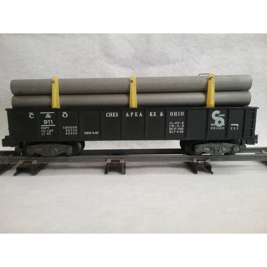 S Gauge American Flyer Chesapeake And Ohio #911 Gondola