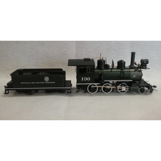 On30 Scale Bachmann Spectrum No.25242  2-6-0 Steam Locomotive D&RGW