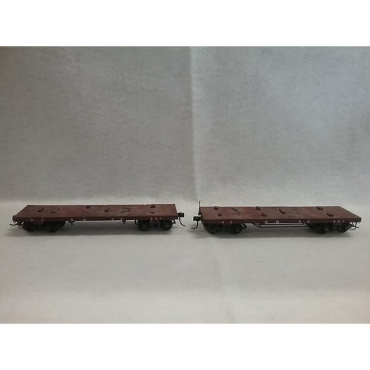 On3 Nevada County Narrow Gauge RR Flat Cars