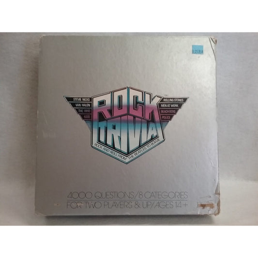 Pressman Toy Corporation Rock Trivia