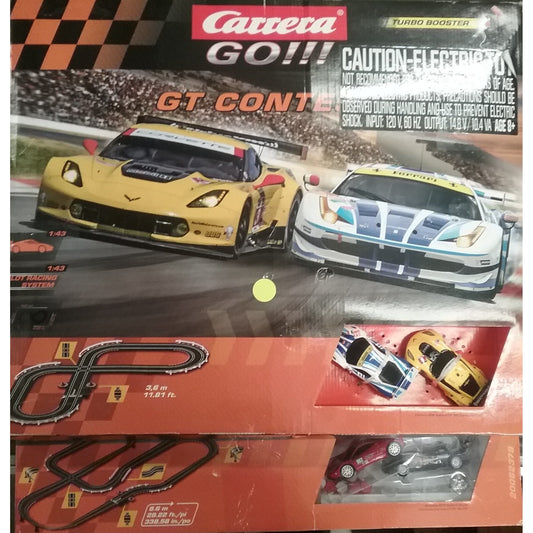 1/43 scale Carrera Slot Car Sets (two sets for price of 1)