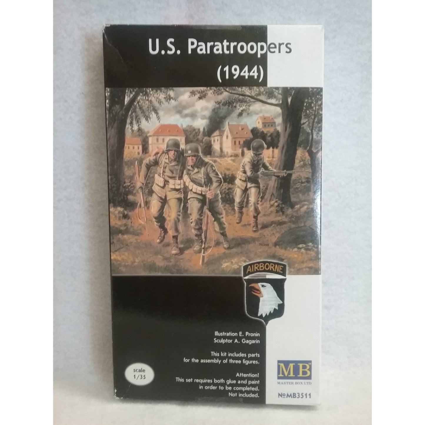 1/35 Scale Master Box LTD   US Paratroopers 1944