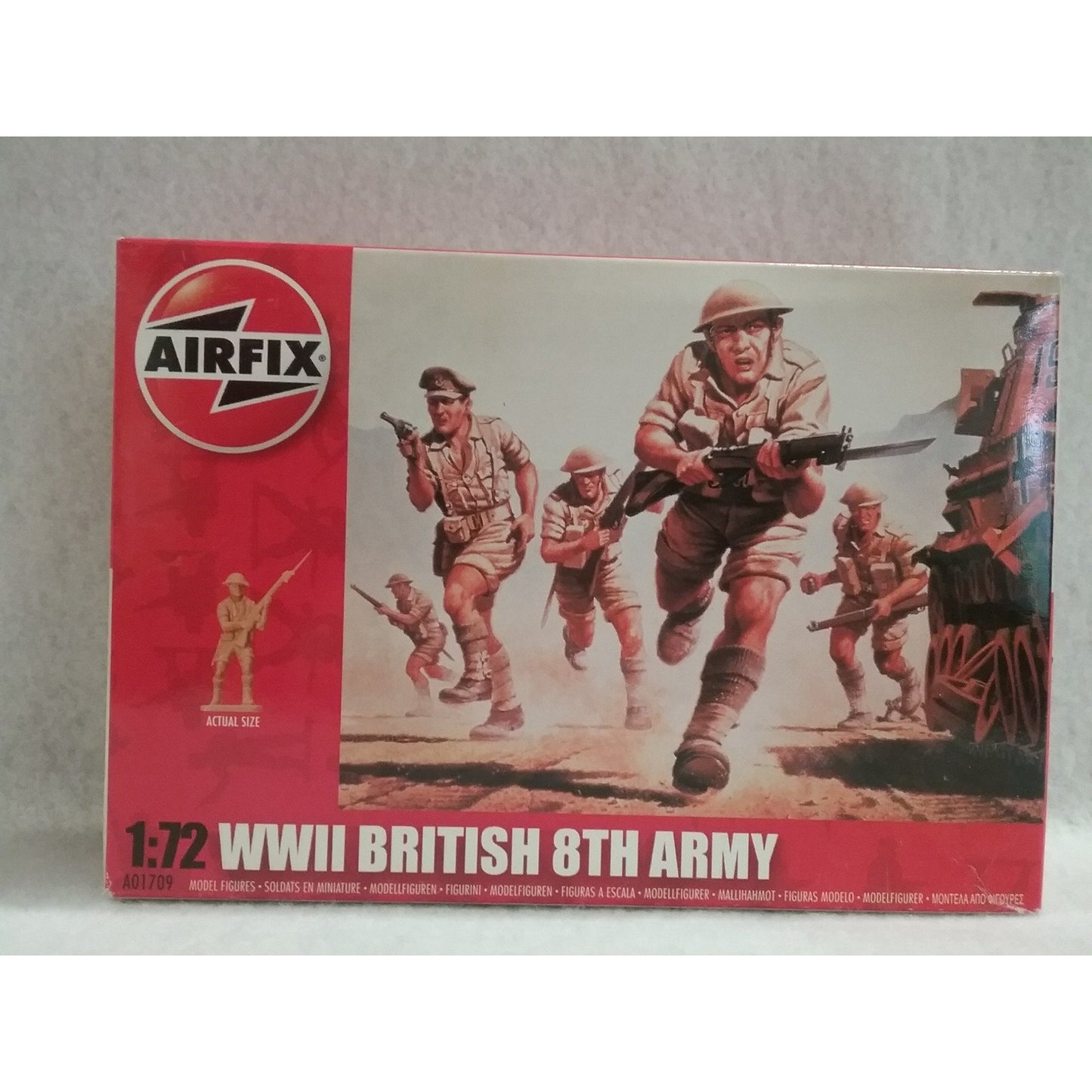 1/72 Scale Airfix A01709 WWII British 8th Army