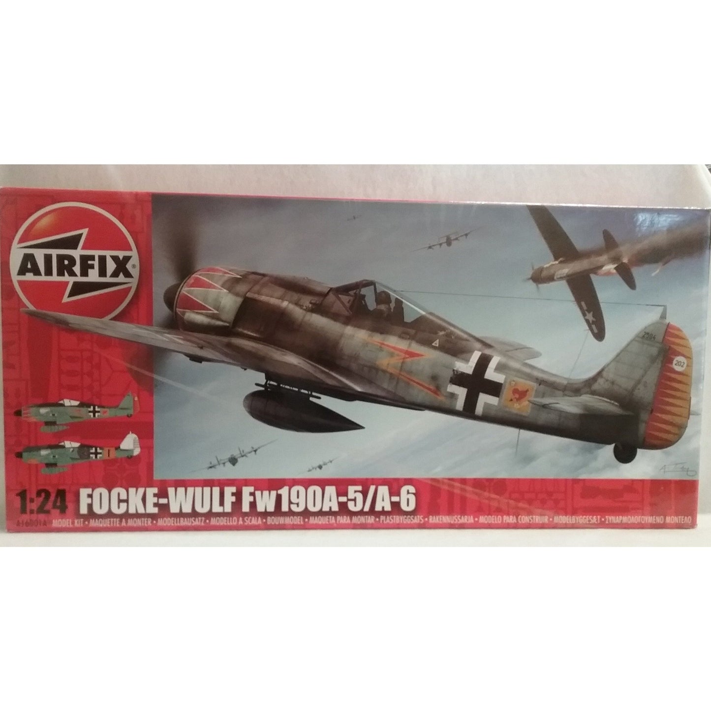 1/24 Scale Airfix A16001A  Focke-Wulf Fw190A-5/A-6