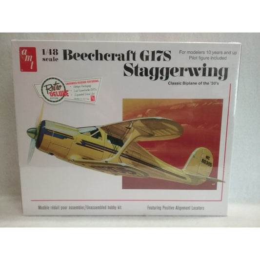 1/48 Scale AMT Beechcraft G17S Staggerwing