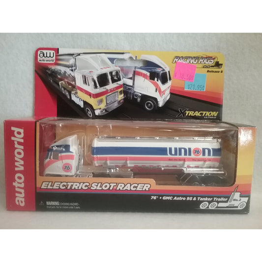 HO Scale Auto World Union 76 Semi Truck