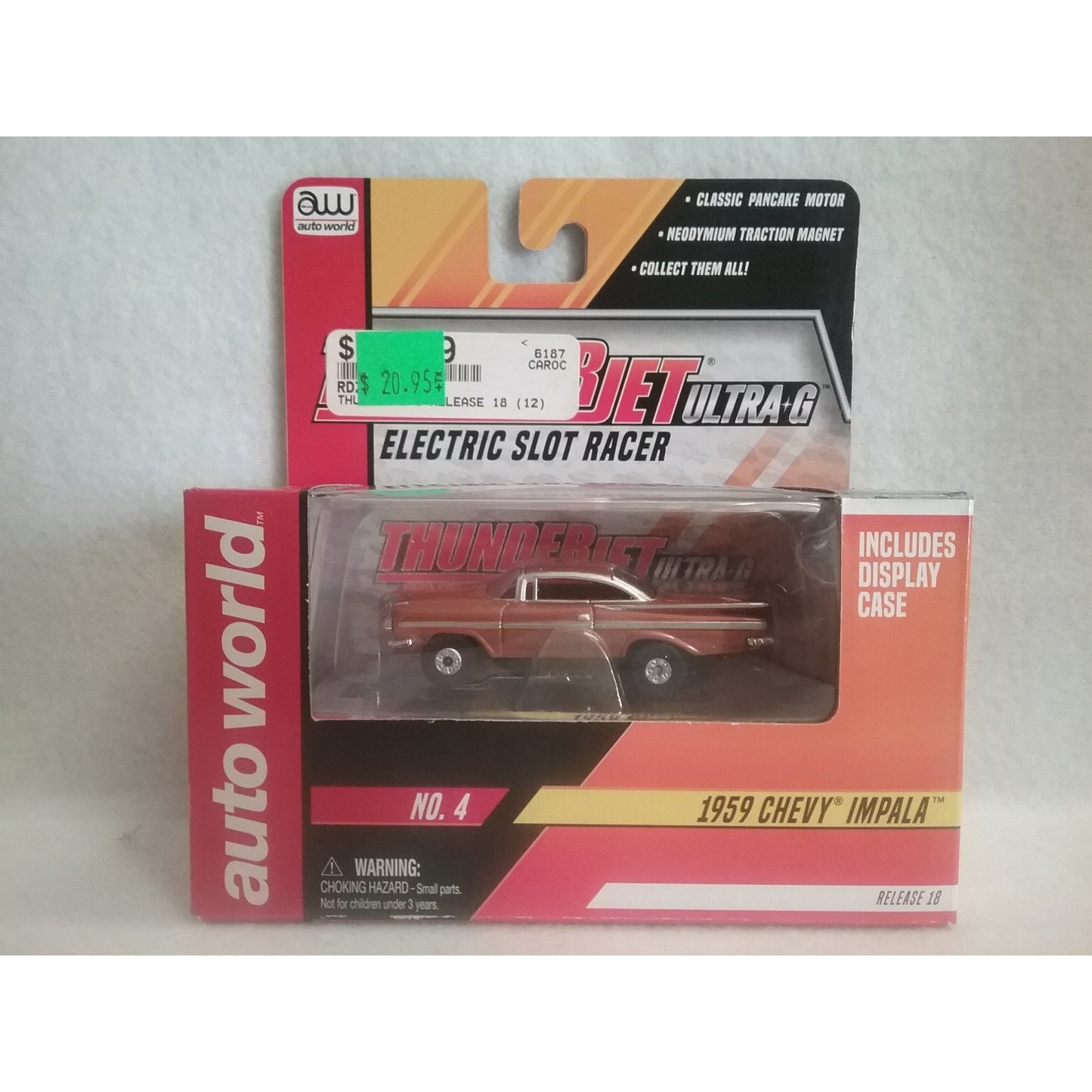 HO Scale Auto World 1959 Chevy Impala