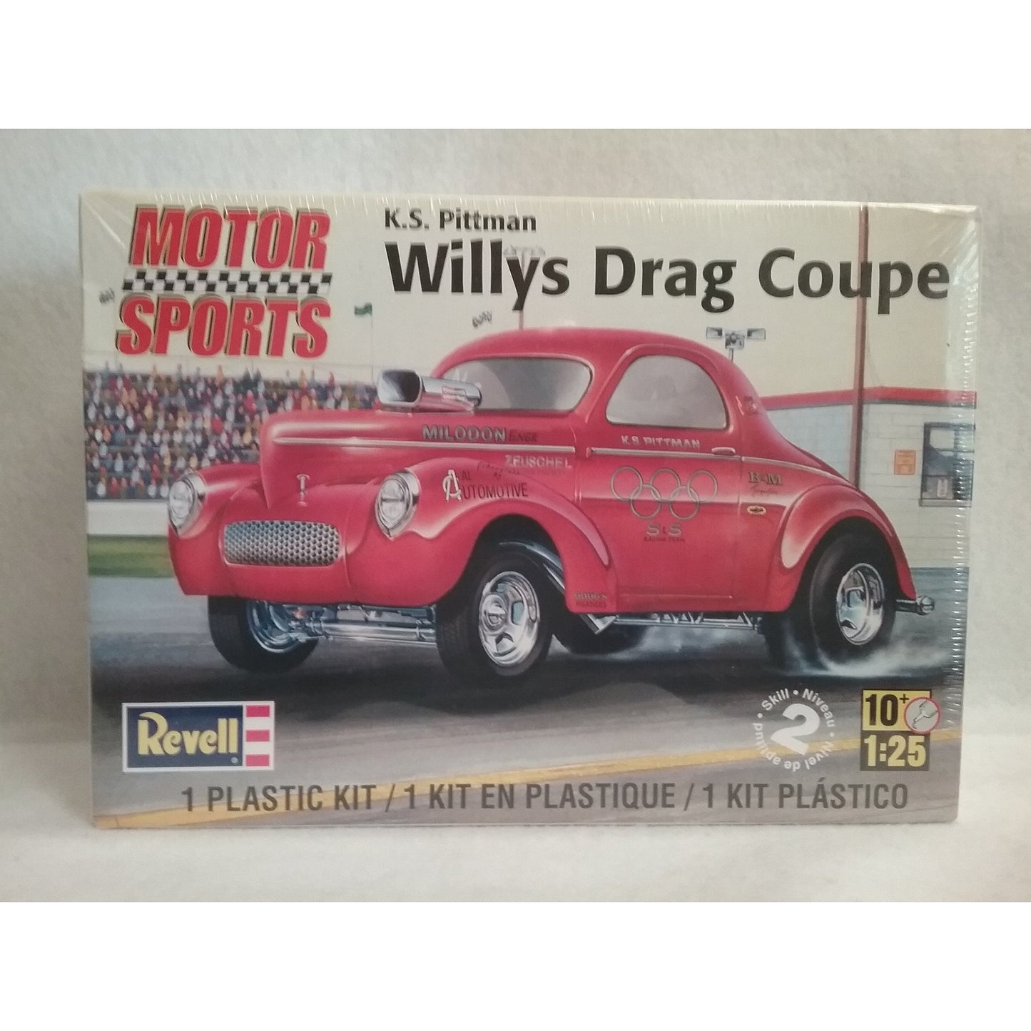 1/25 Scale Revell K.S. Pittman Willys Drag Coupe