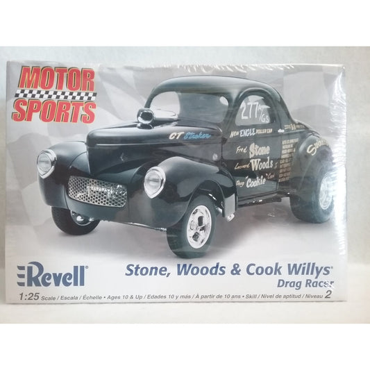 1/25 Scale Revell Stone, Woods, & Cook Willys Drag Racer