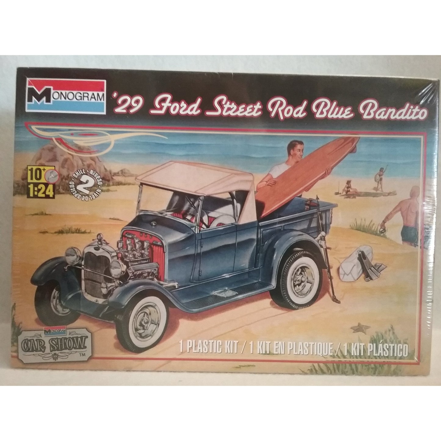 1/24 Scale Monogram '29 Ford Street Rod Blue Bandito