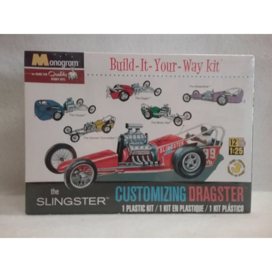 1/25 Scale Monogram The Slingster Customizing Dragster