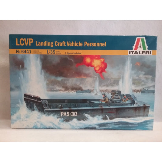 1/35 Scale Italeri #6441 LCVP Landing Craft Vehicle Personnel