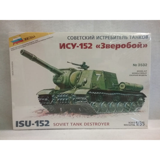 1/35 Scale Zvezda #3532 ISU-152 Soviet Tank Destroyer