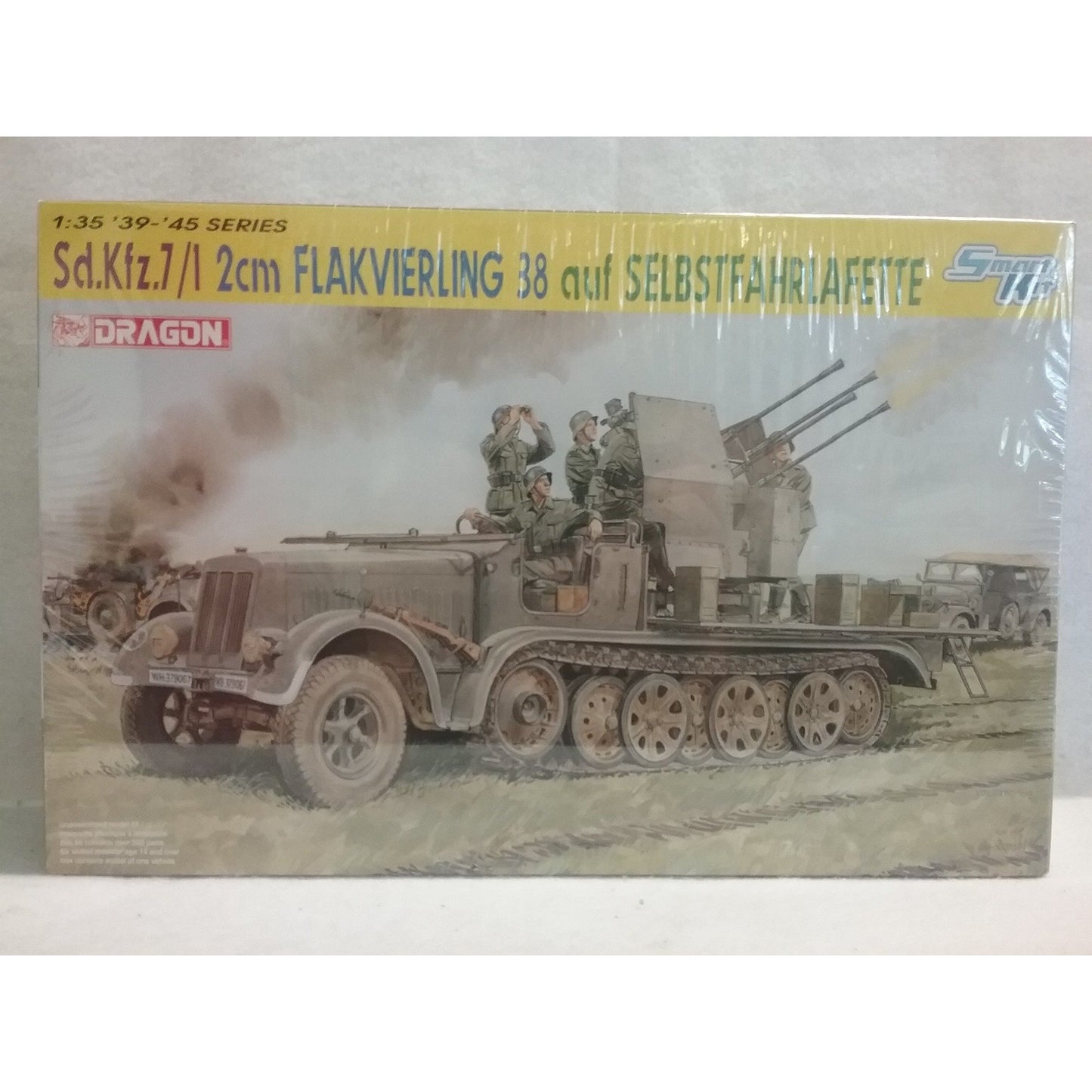 1/35 Scale Dragon Sd.Kfz 7/1 2cm Flakvierling 38 auf Selbstfahrlafette