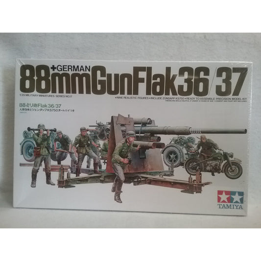 1/35 Scale Tamiya MM#17 88mm Gun Flak 36/37