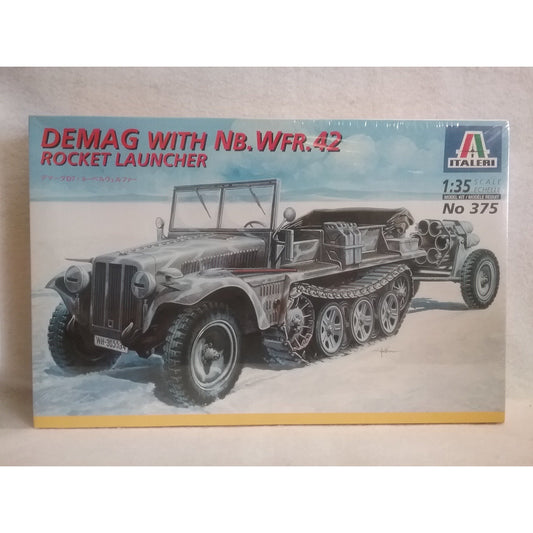 1/35 Scale Italeri #375 Demag with Nb.Wfr.42 Rocket Launcher