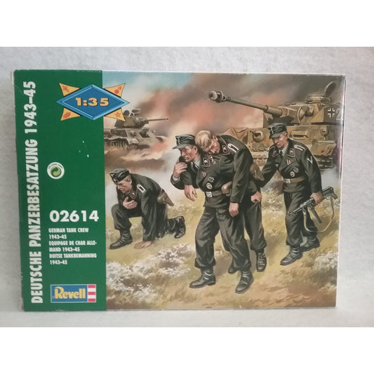 1/35 Scale Revell #02614 German Tank Crew 1943-45