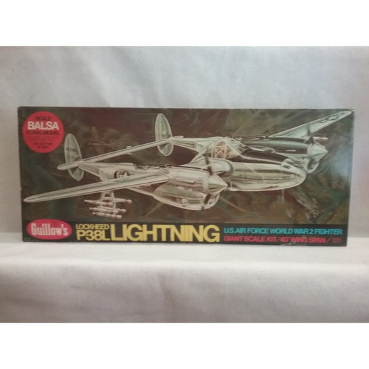Guillow's Lockhead P-38L Lightning
