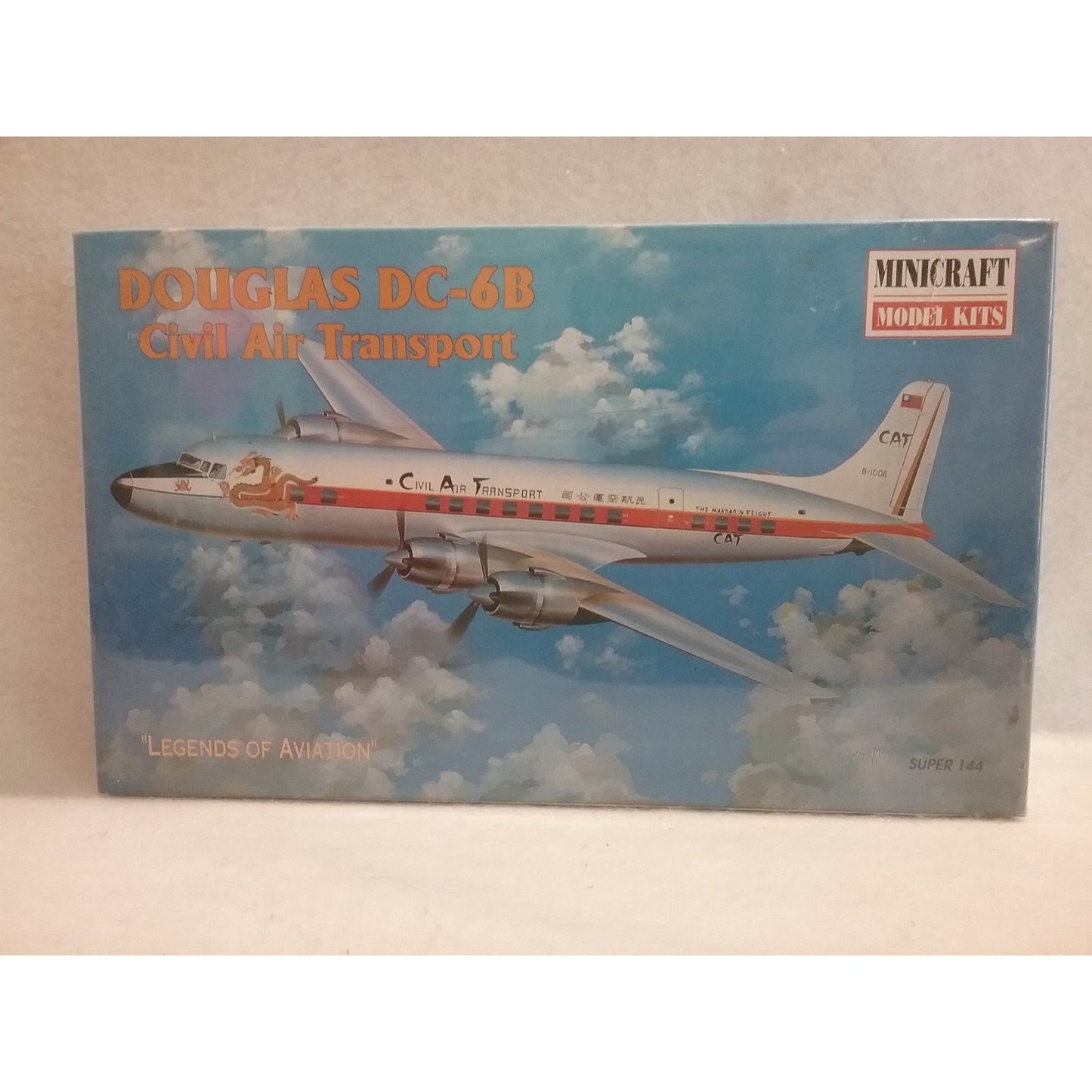 1/144 Scale Minicraft #14459 Douglas DC-6B Cicil Air Transport