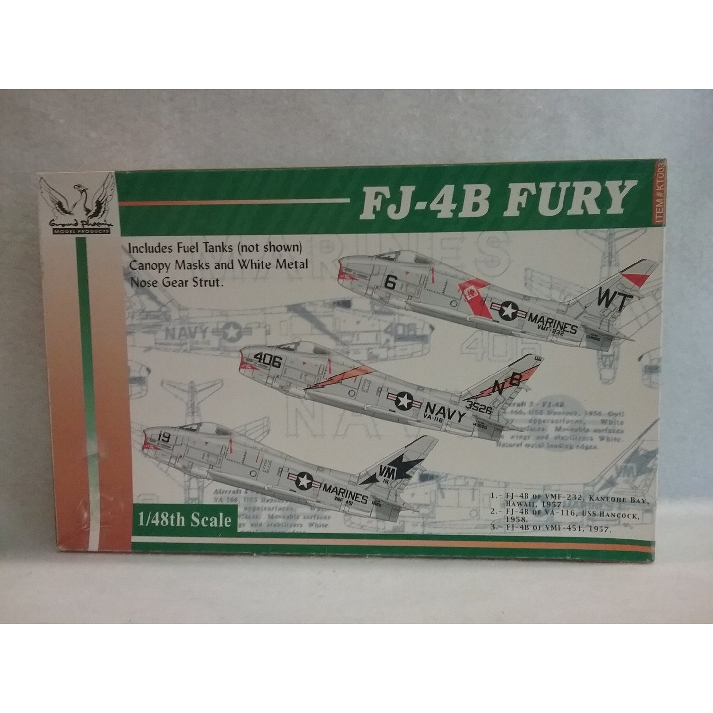 1/48 Scale Grand Phoenix #KT003 FJ-4B Fury