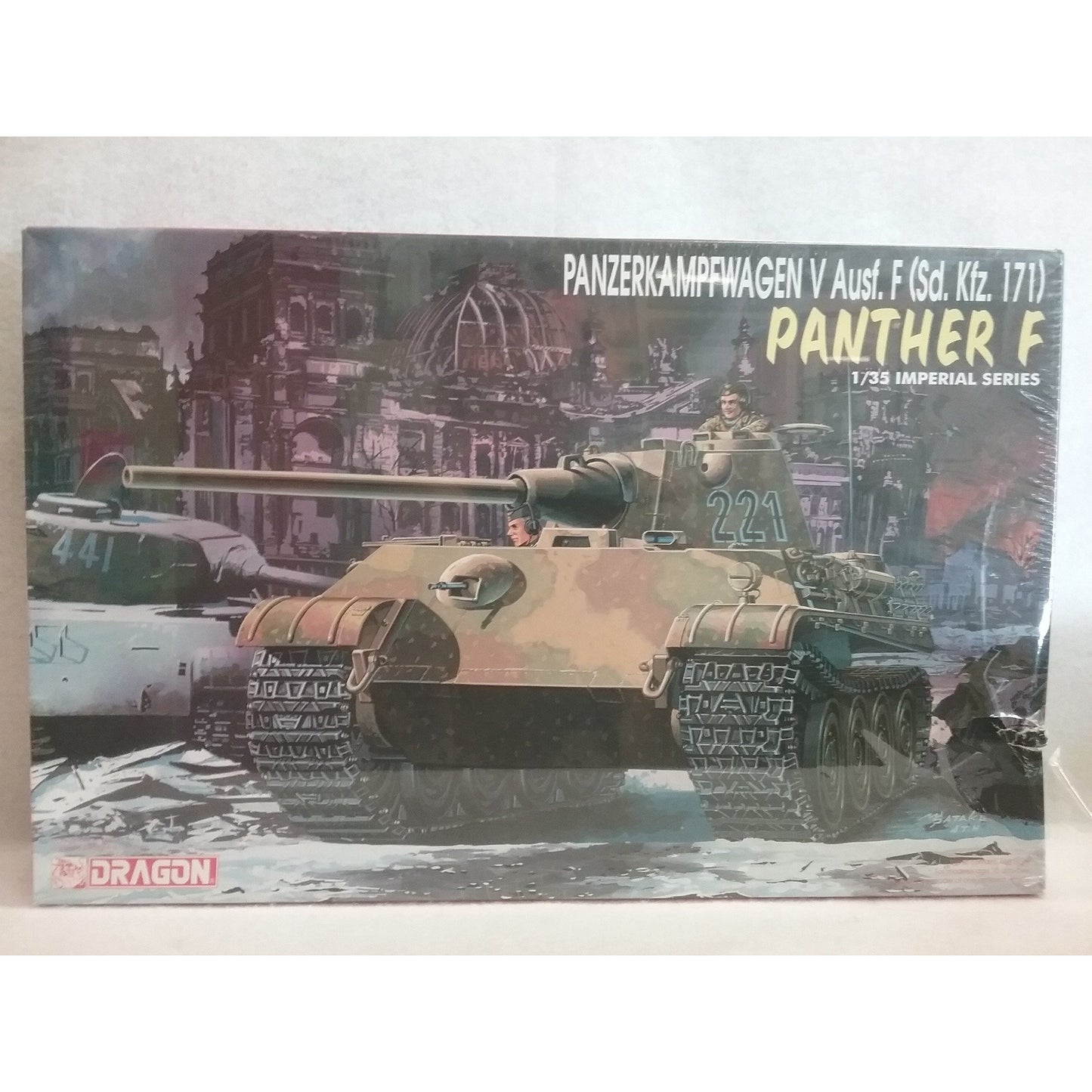 1/35 Scale Dragon #9008 Panzerkampfwagen V Ausf. F (Sd.Kfz.171) Panther F