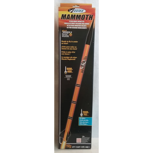 Estes Flying Model Rocket Kit Mammoth