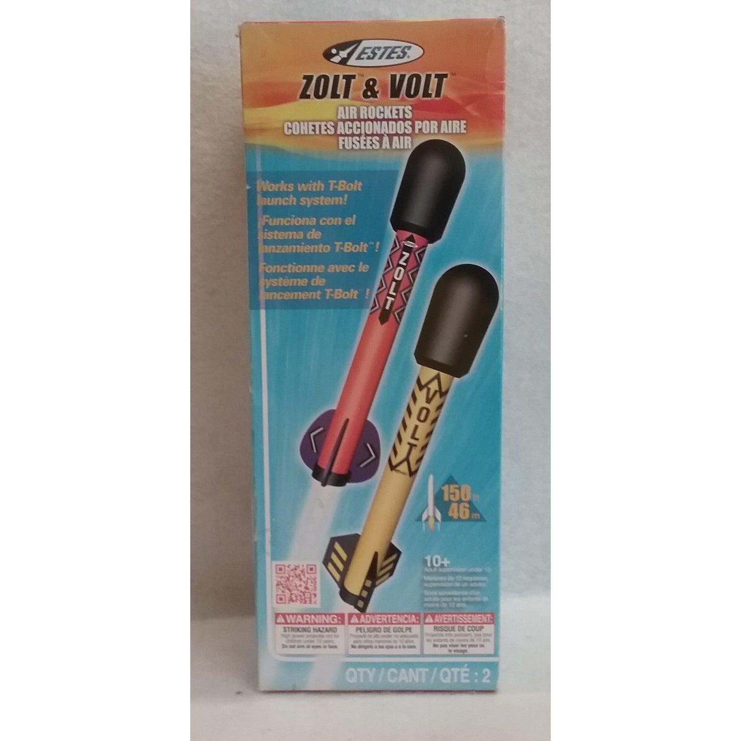 Estes Air Rockets Zolt & Volt