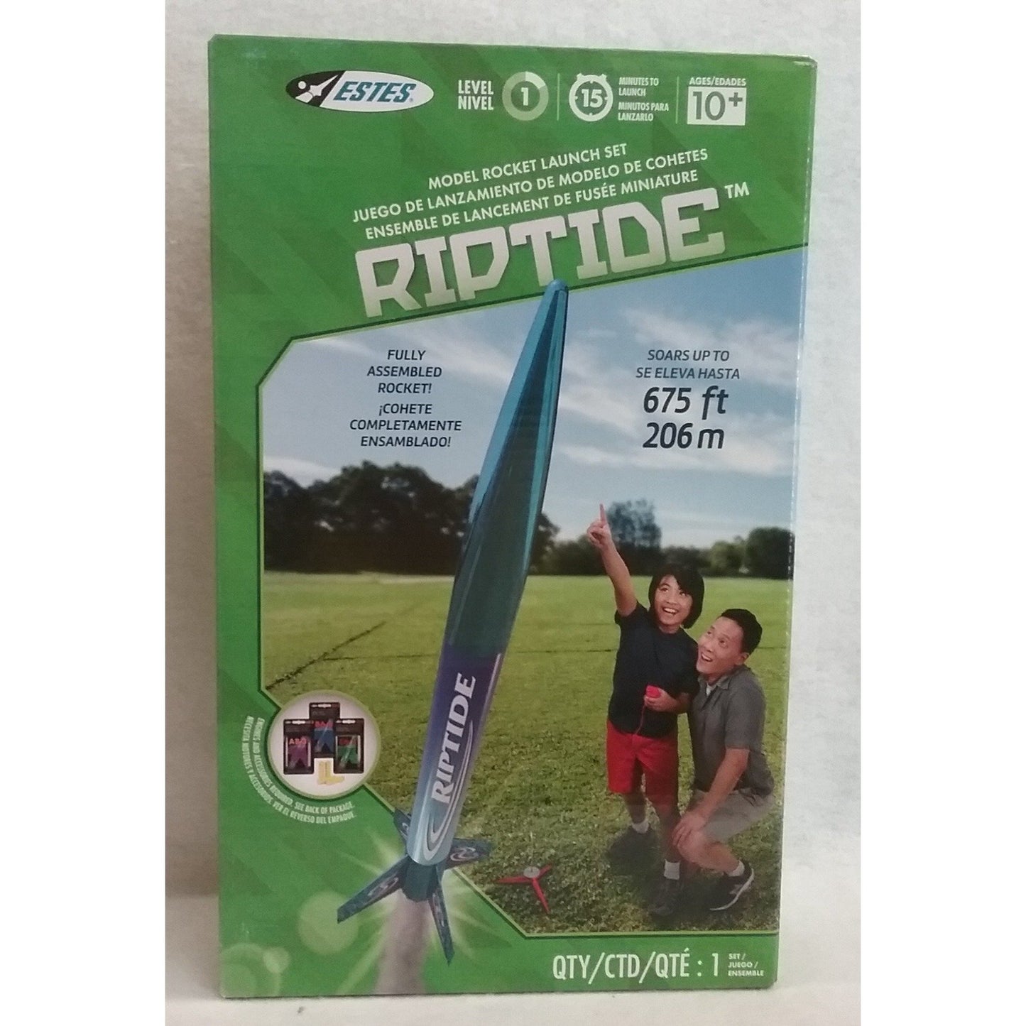 Estes Flying Model Rocket Launch Set Riptide