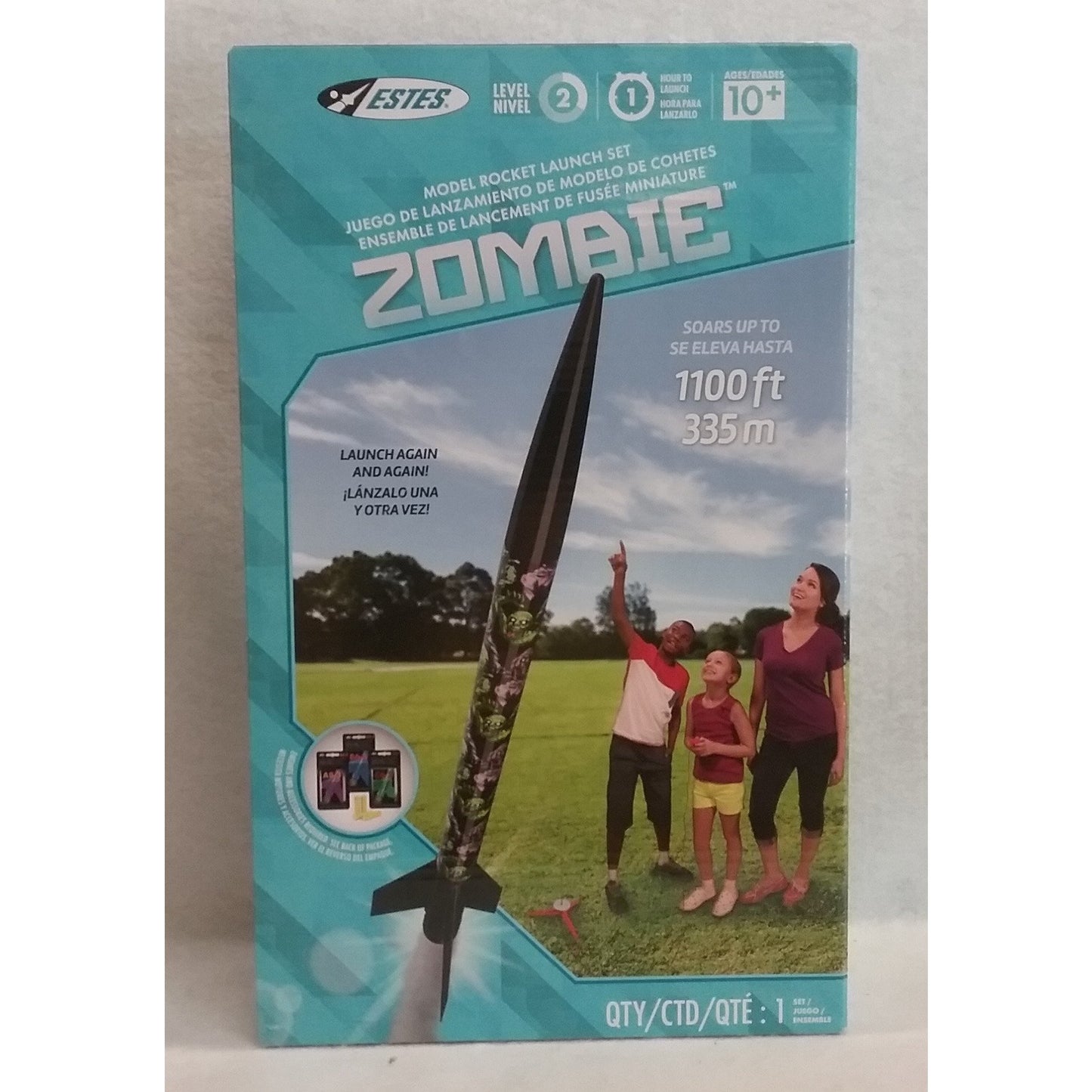 Estes Model Rocket Launch Set Zombie