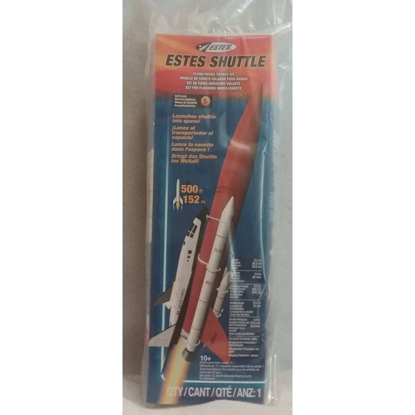 Estes Flying Model Rocket Kit Estes Shuttle